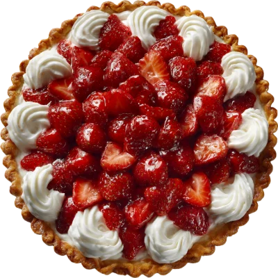 Strawberry Cream Tart
