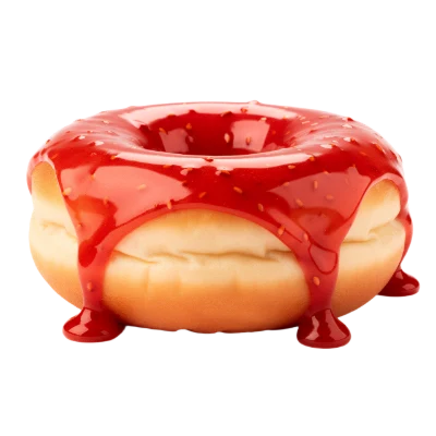 Strawberry Glazed Donut