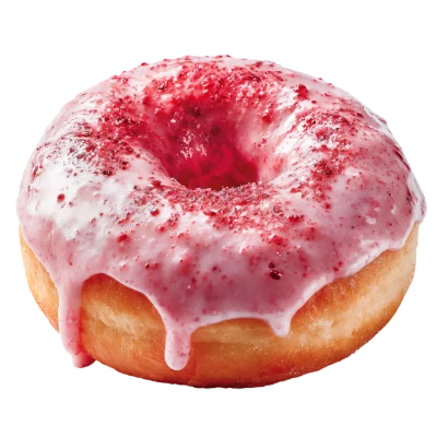 Strawberry Glazed Donut