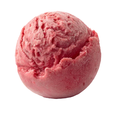 Strawberry Ice Cream Scoop