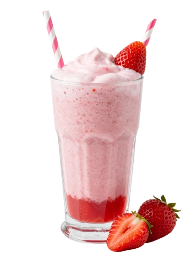 Strawberry Milkshake Drink