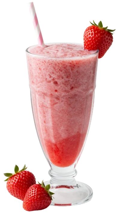 Strawberry Milkshake Smoothie