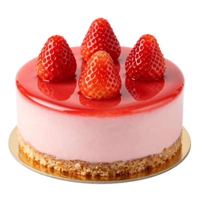 Strawberry Mousse Cake
