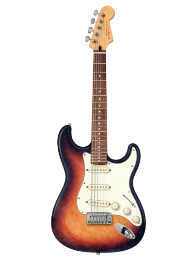 Sunburst Electric Guitar