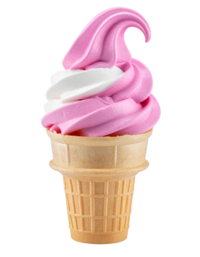 Swirl Soft Serve Ice Cream