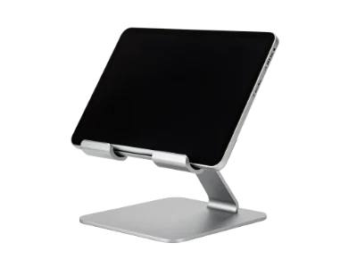 Tablet On Metal Stand