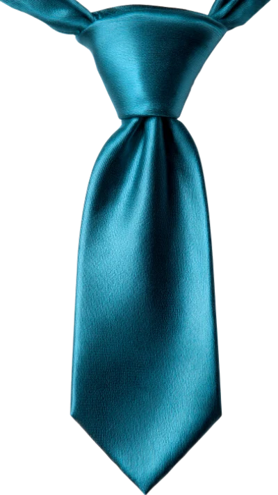 Teal Silk Necktie