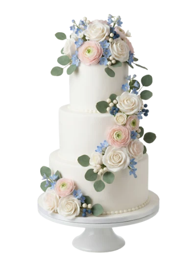 Three Tier Wedding Cake
