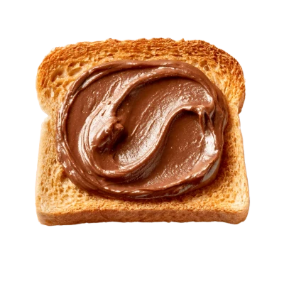 Toast With Chocolate Spread