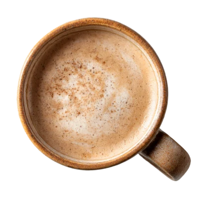 Top View Coffee Cup
