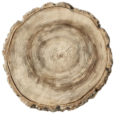 Tree Trunk Cross Section