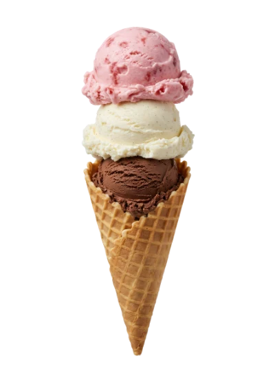 Triple Scoop Ice Cream