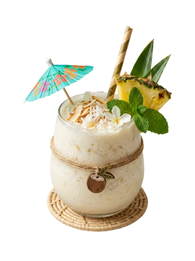 Tropical Coconut Pineapple Smoothie