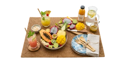 Tropical Fruit Breakfast Spread