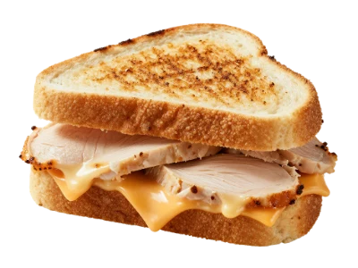 Turkey And Cheese Sandwich