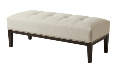 Upholstered Tufted Bench