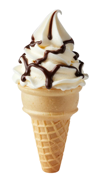 Vanilla Ice Cream Cone