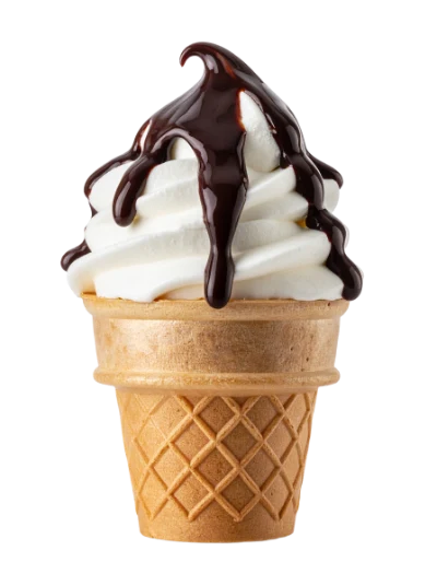 Vanilla Ice Cream Cone