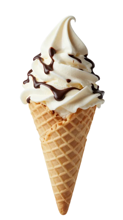 Vanilla Ice Cream Cone
