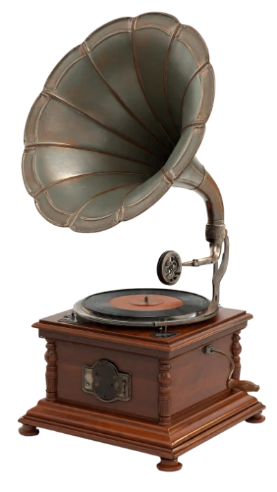 Vintage Antique Gramophone