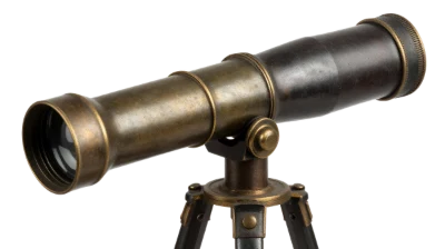 Vintage Brass Telescope