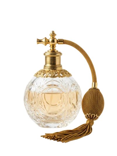 Vintage Crystal Perfume Bottle