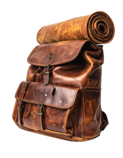 Vintage Leather Backpack