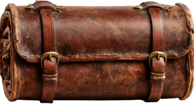 Vintage Leather Tool Roll