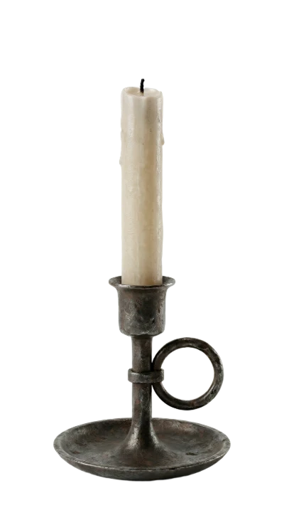 Vintage Metal Candle Holder