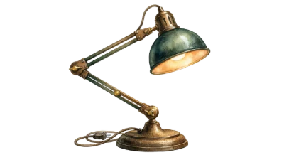 Vintage Metal Desk Lamp