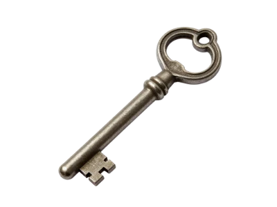 Vintage Metal Key