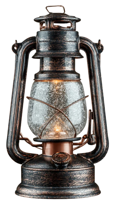 Vintage Metal Oil Lantern