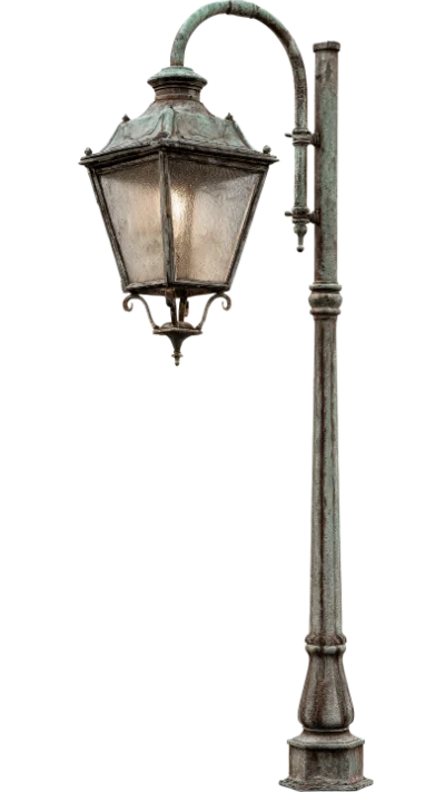 Vintage Metal Street Lamp