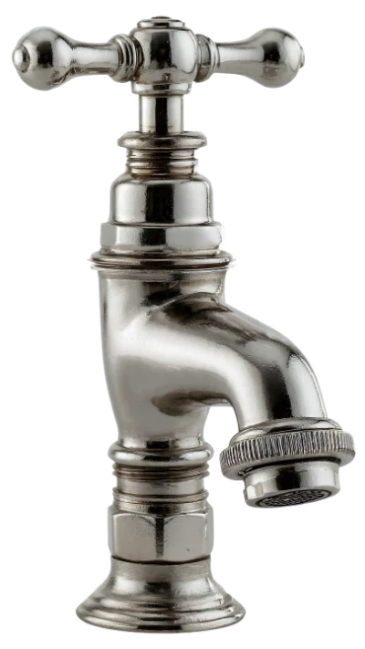 Vintage Metal Water Faucet