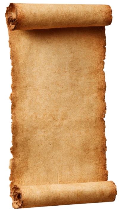 Vintage Parchment Paper Scroll