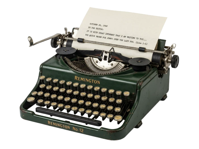 Vintage Remington Typewriter