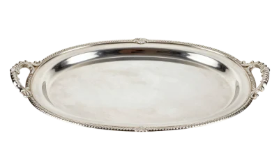 Vintage Silver Serving Tray