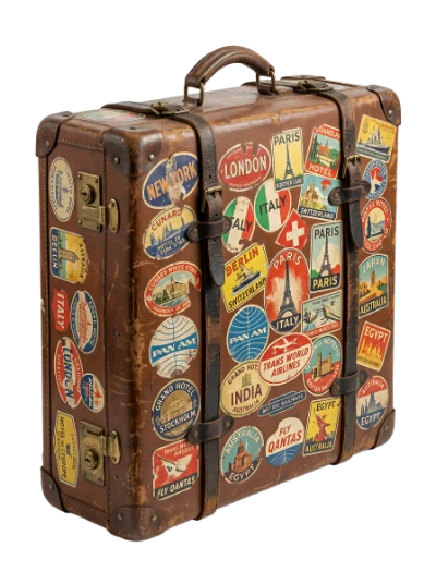 Vintage Travel Suitcase