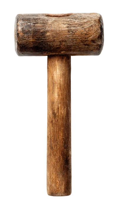 Vintage Wooden Mallet
