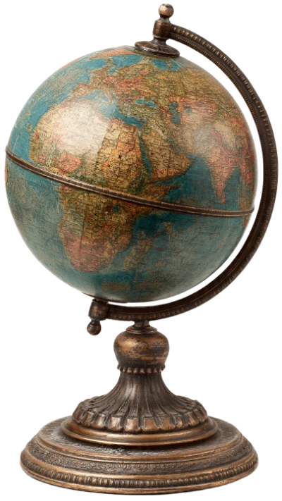 Vintage World Globe