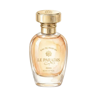 Watercolor Perfume Bottle