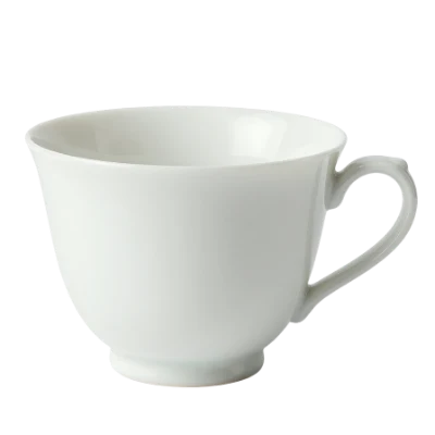 White Ceramic Tea Cup