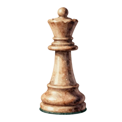 White Chess Queen