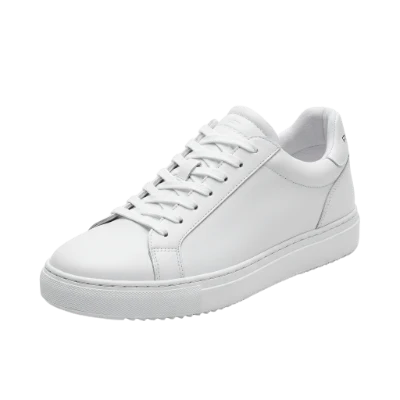 White Leather Sneaker