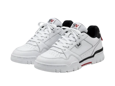 White Leather Sneakers