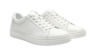 White Leather Sneakers