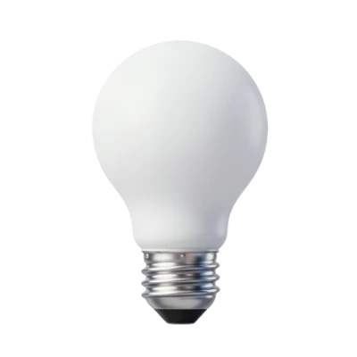 White Light Bulb