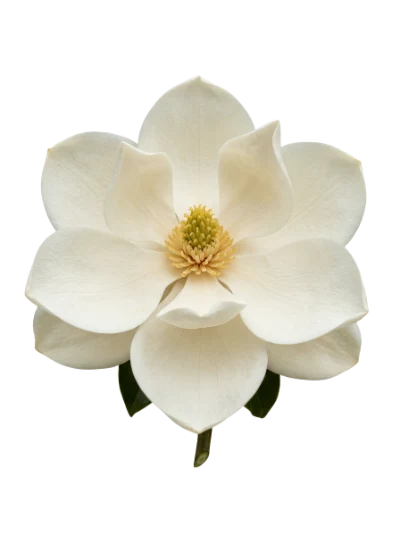 White Magnolia Flower
