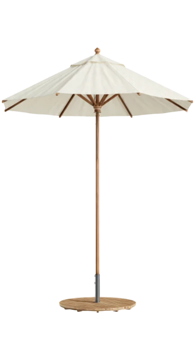 White Patio Umbrella