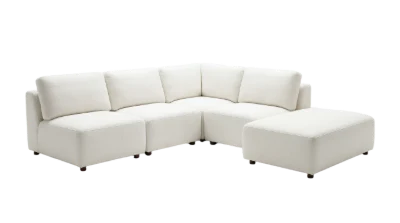 White Sectional Sofa